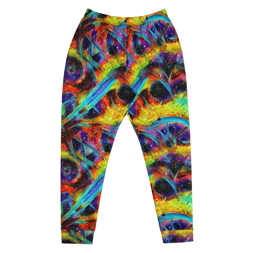 Electric Chromatica on Men's Joggers — Front