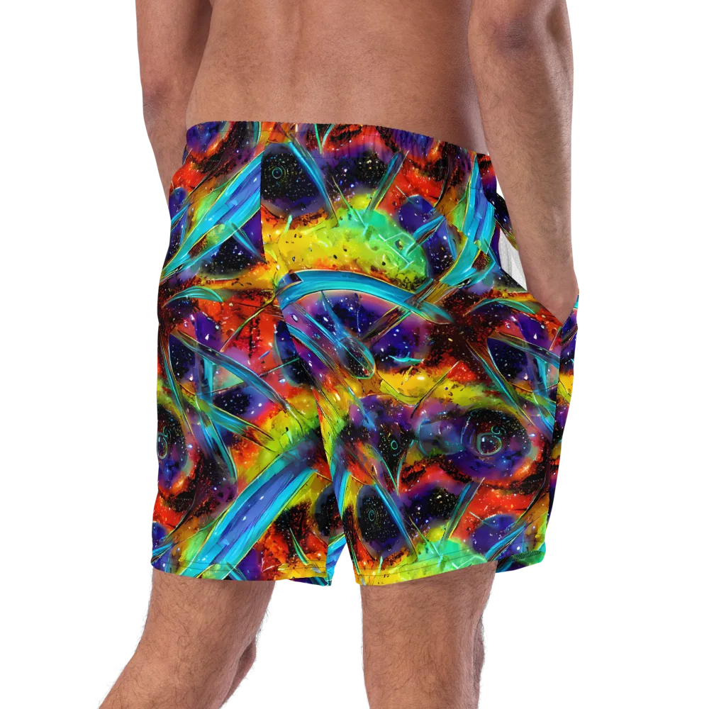 Electric Chromatica on Swim Trunks — Right Back
