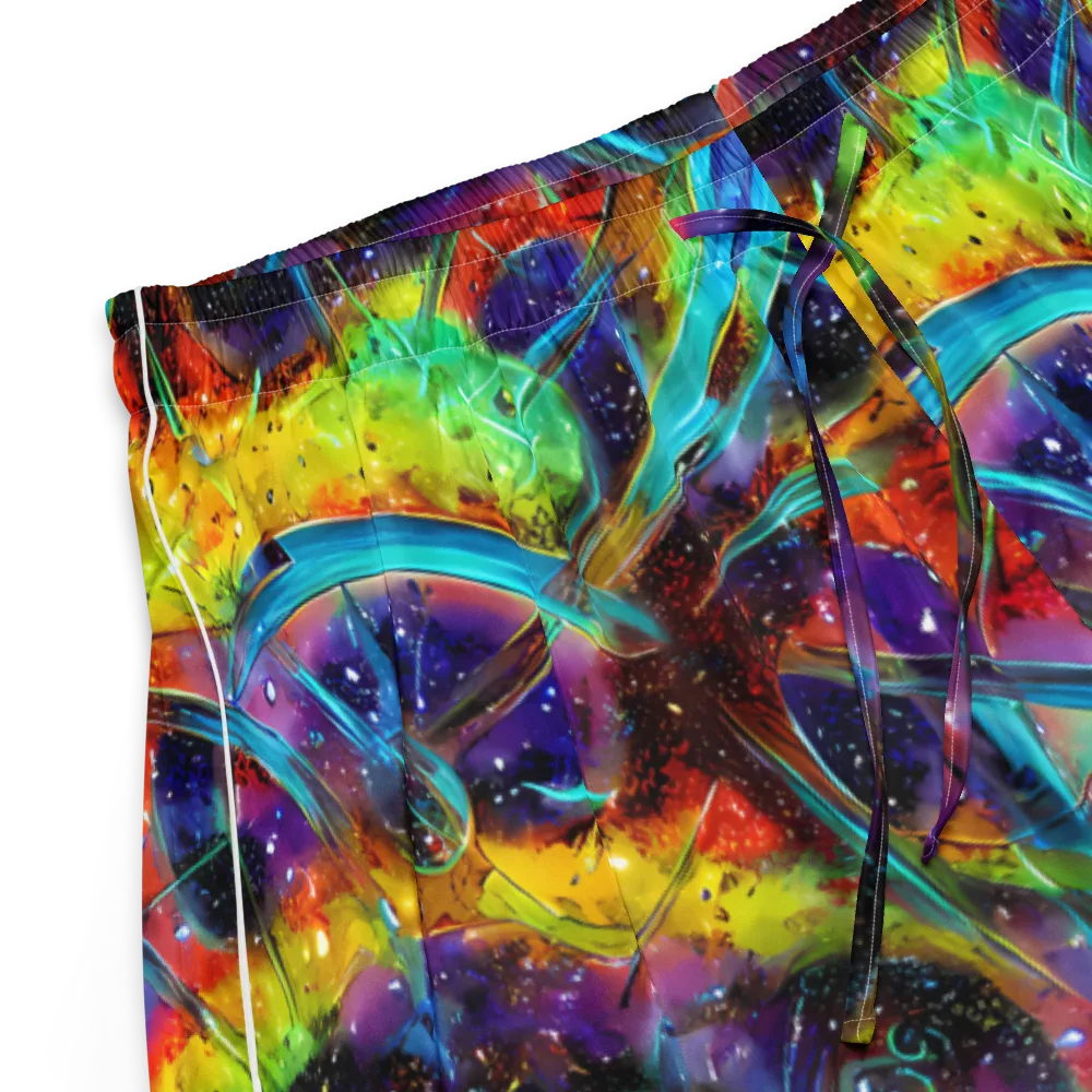 Electric Chromatica on Women's Pajama Shorts — Product details