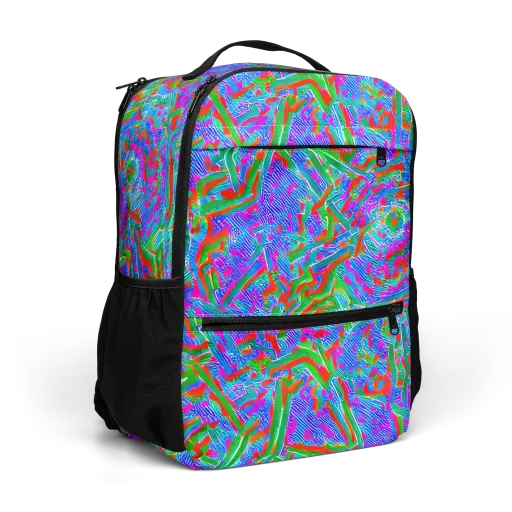 Acid Comet on a Utility Backpack