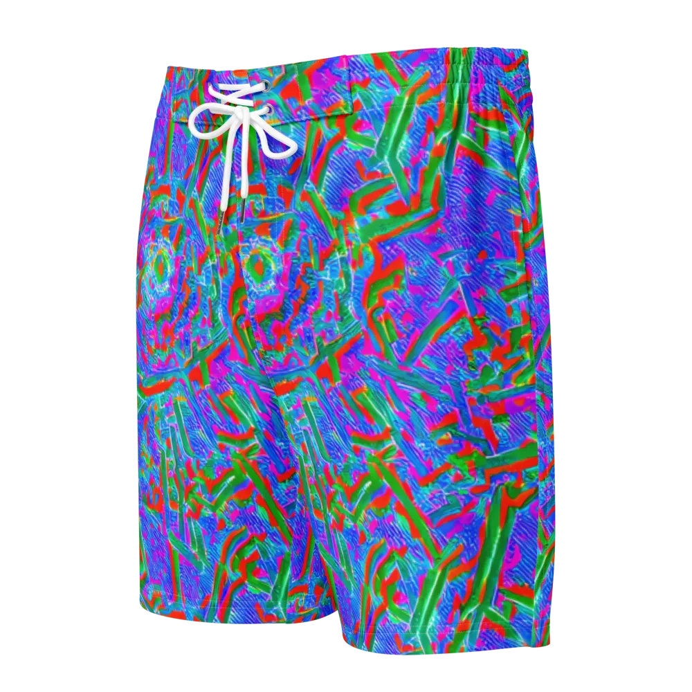 Acid Comet on Men's Board Shorts — Front