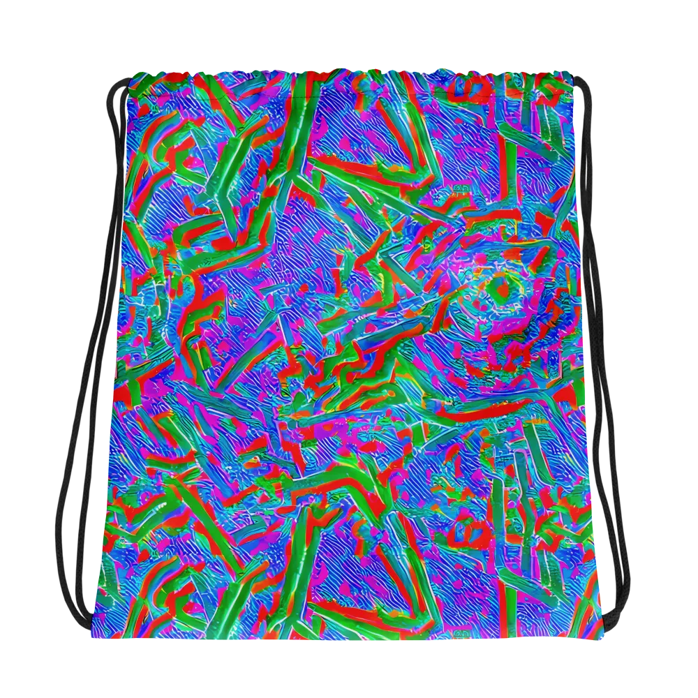 Acid Comet on Drawstring Bag — Photo