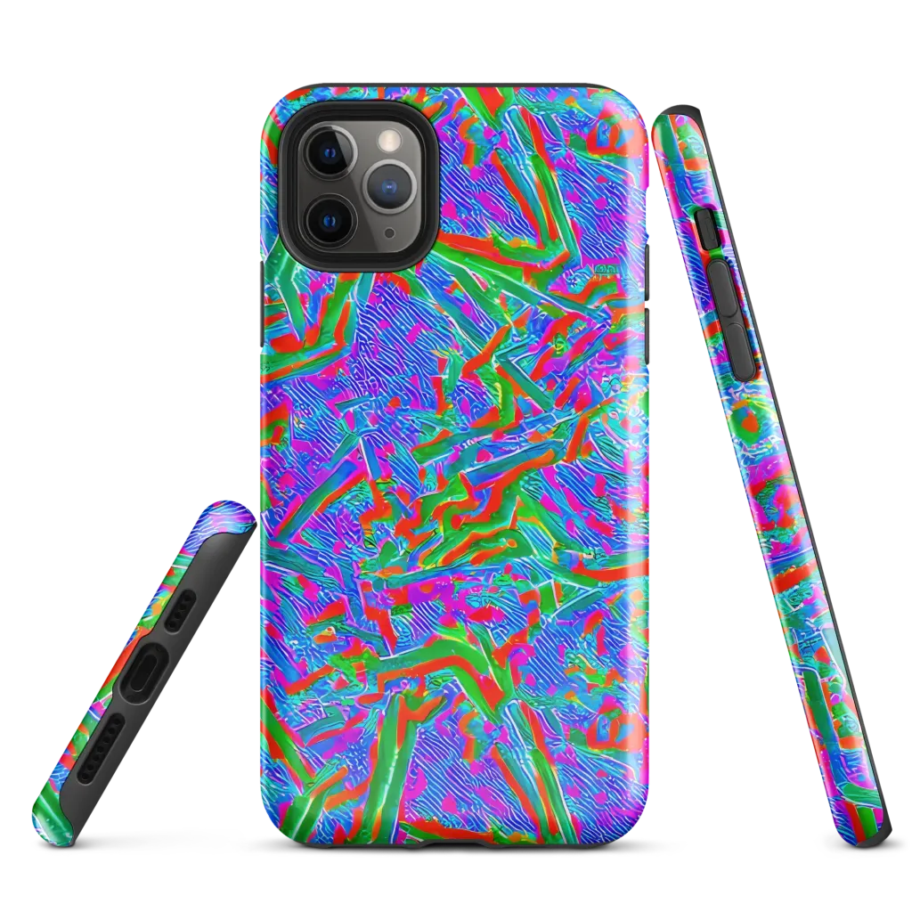 Acid Comet on Tough Case for iPhone® — Front