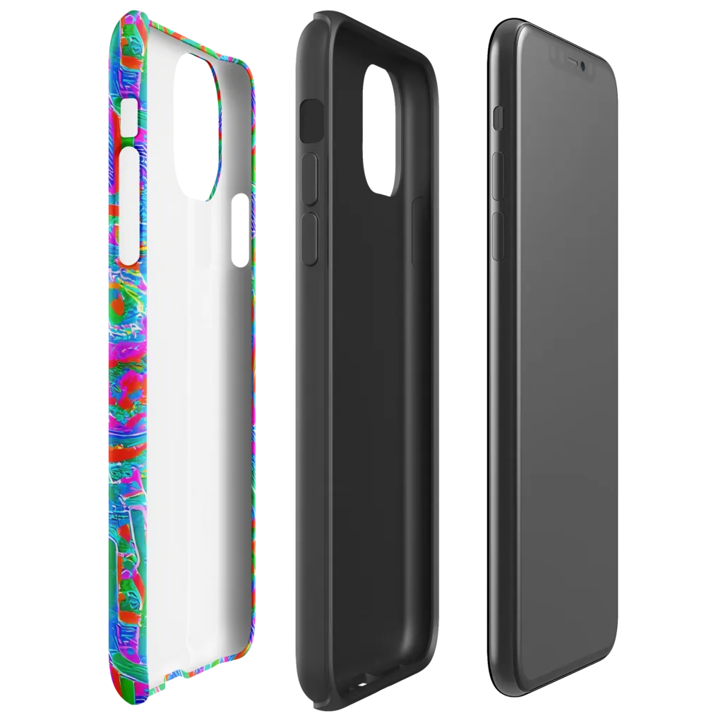 Acid Comet on Tough Case for iPhone® — Right