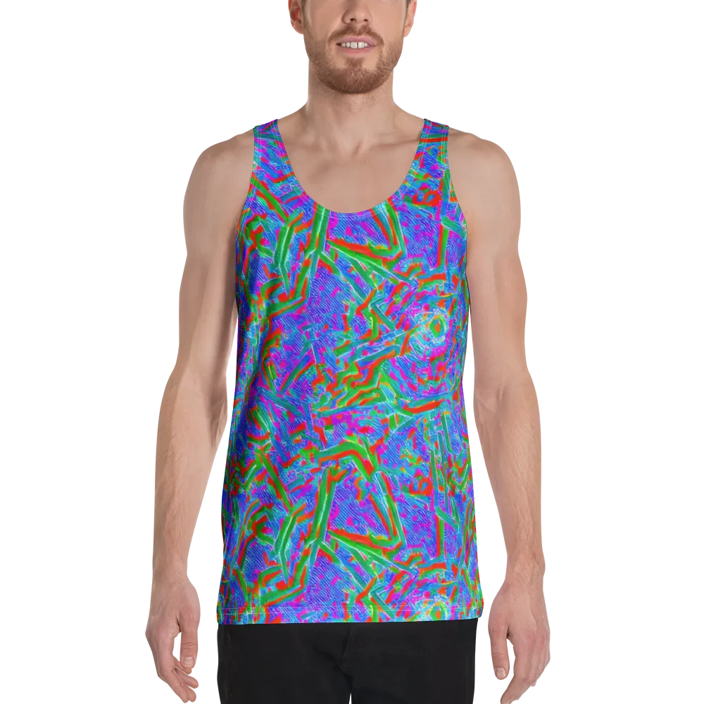 Acid Comet on Men's Tank Top — Front