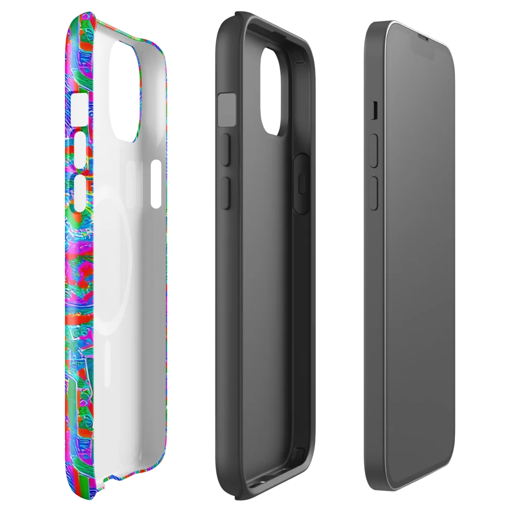 Acid Comet on MagSafe Tough Case for iPhone® — Front