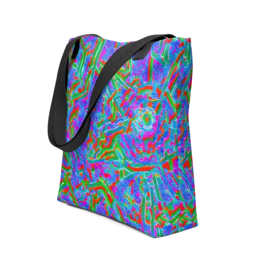 Acid Comet on a Tote Bag