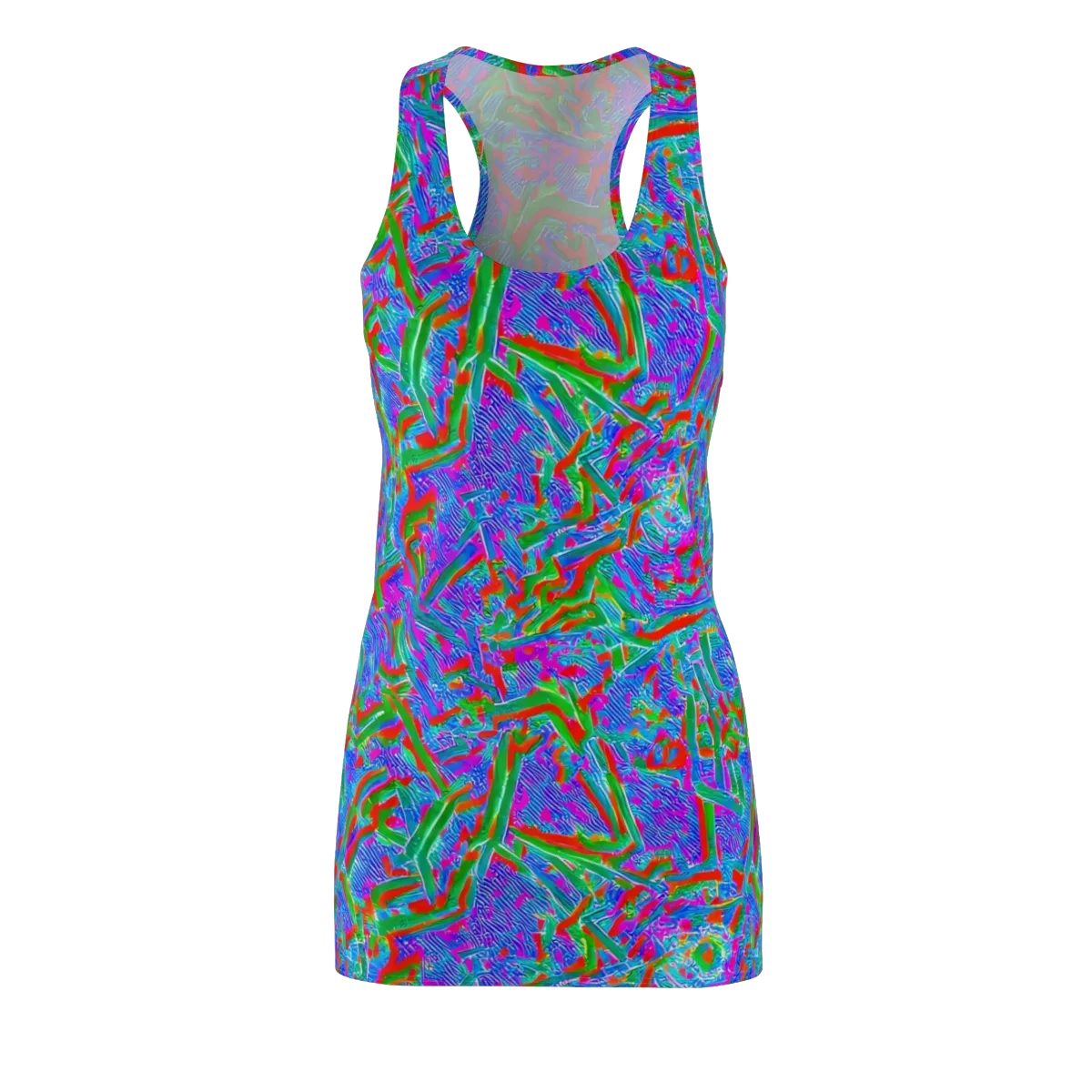 Acid Comet on Racerback Dress — Front