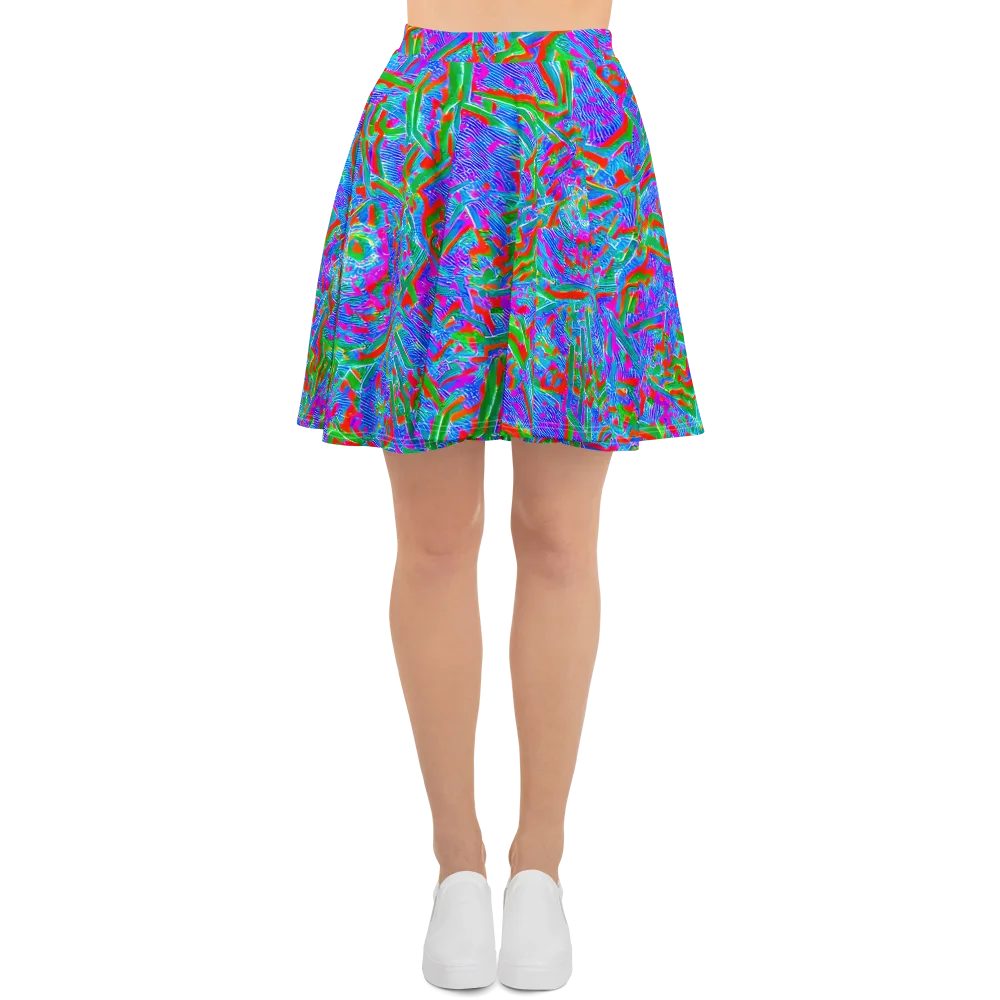 Acid Comet on Skater Skirt — Front