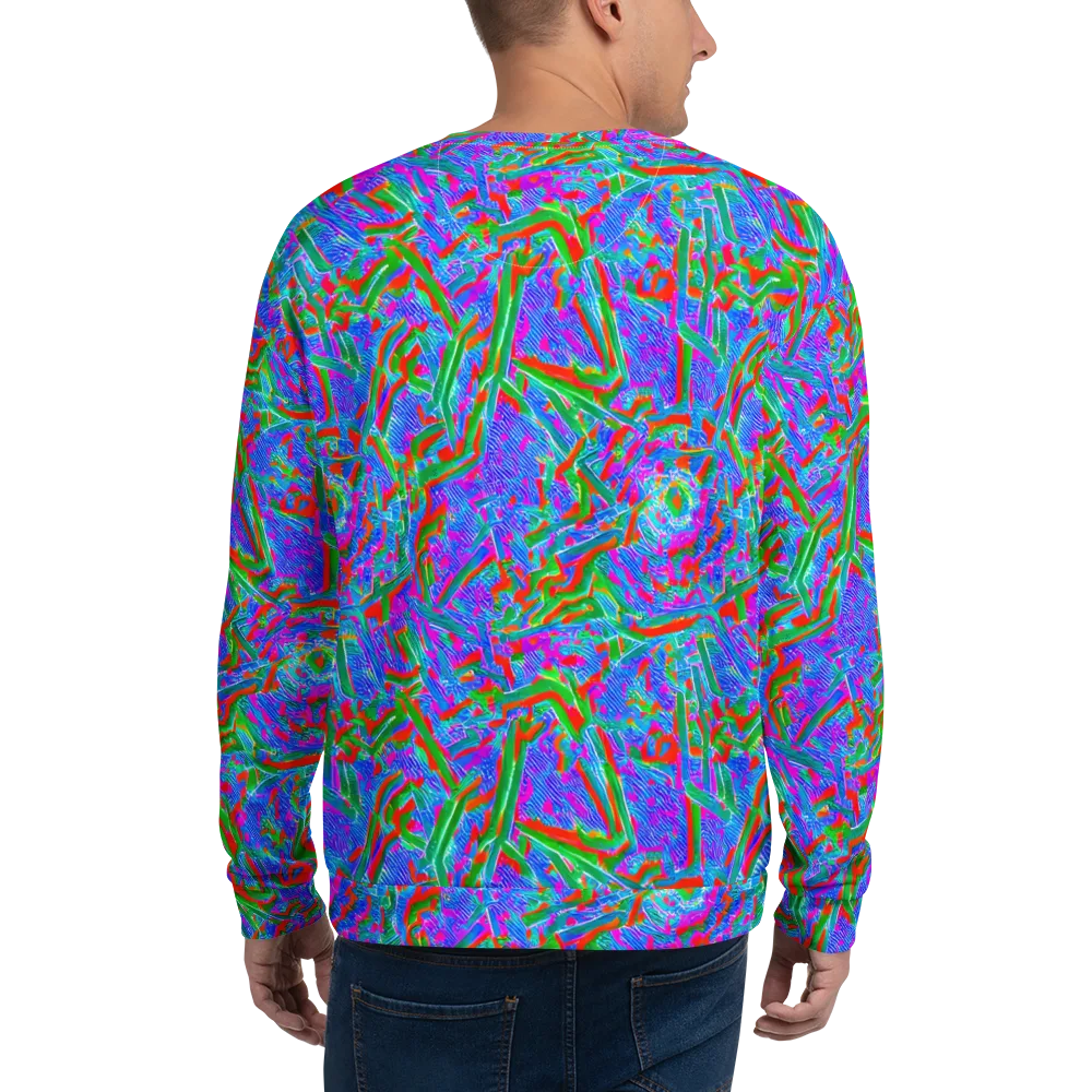 Acid Comet on Sweatshirt — Back