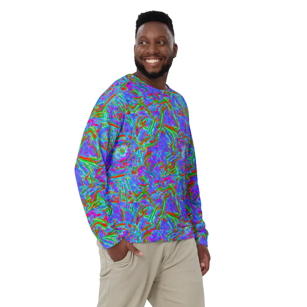 Acid Comet on Sweatshirt — Front