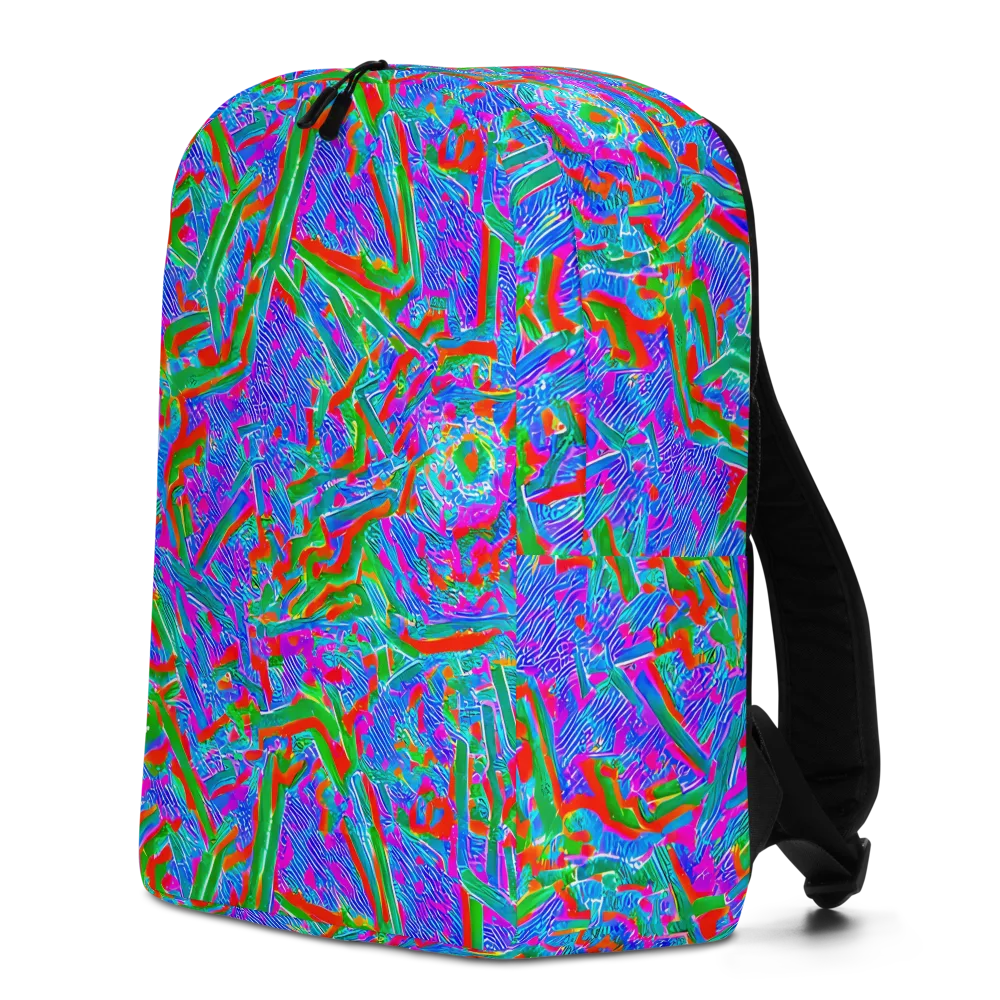 Acid Comet on Minimalist Backpack — Left