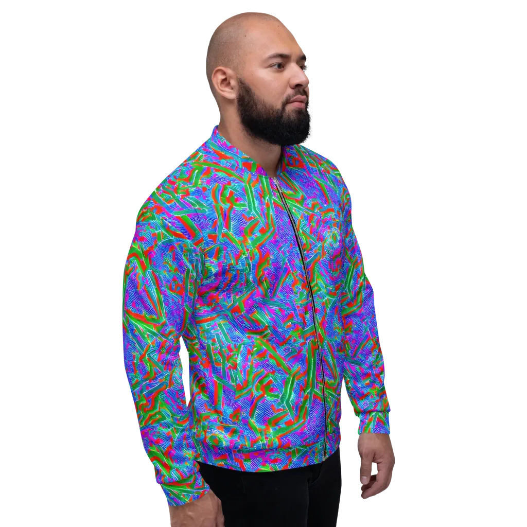 Acid Comet on Bomber Jacket — Right