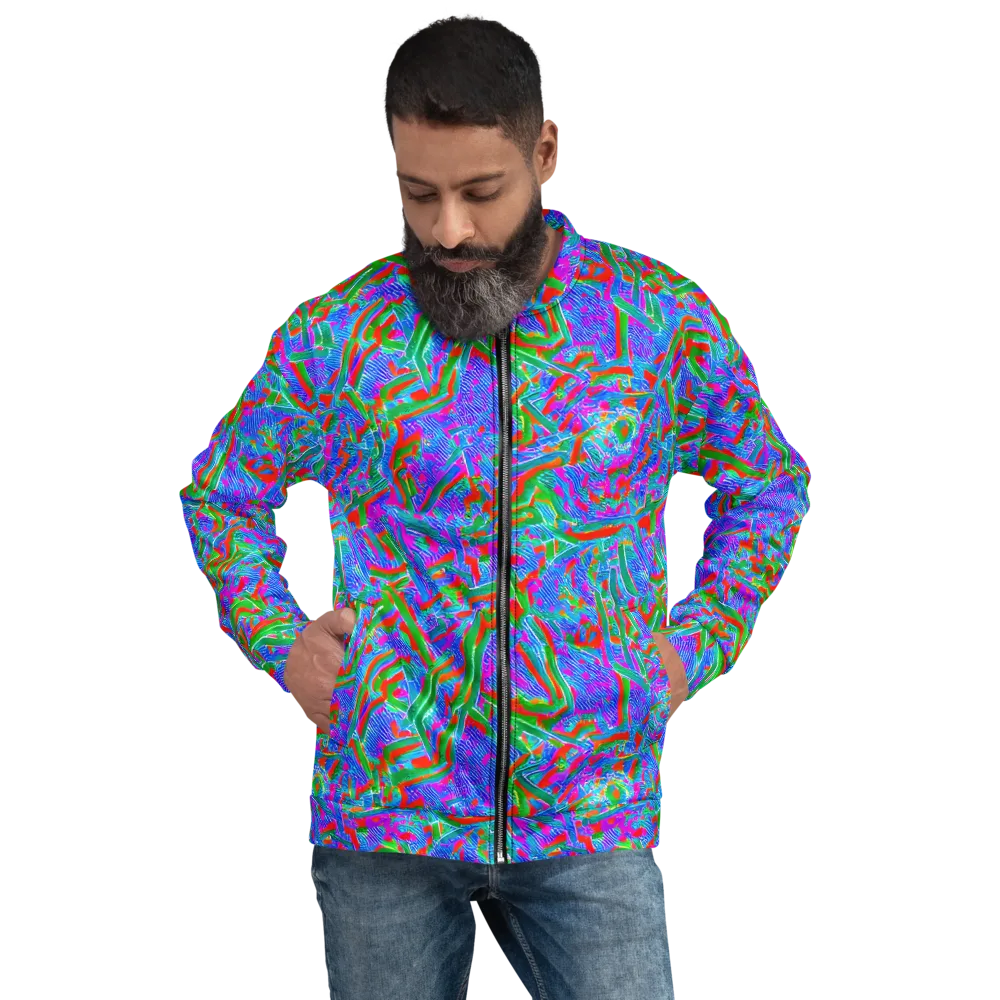 Acid Comet on Bomber Jacket — Front