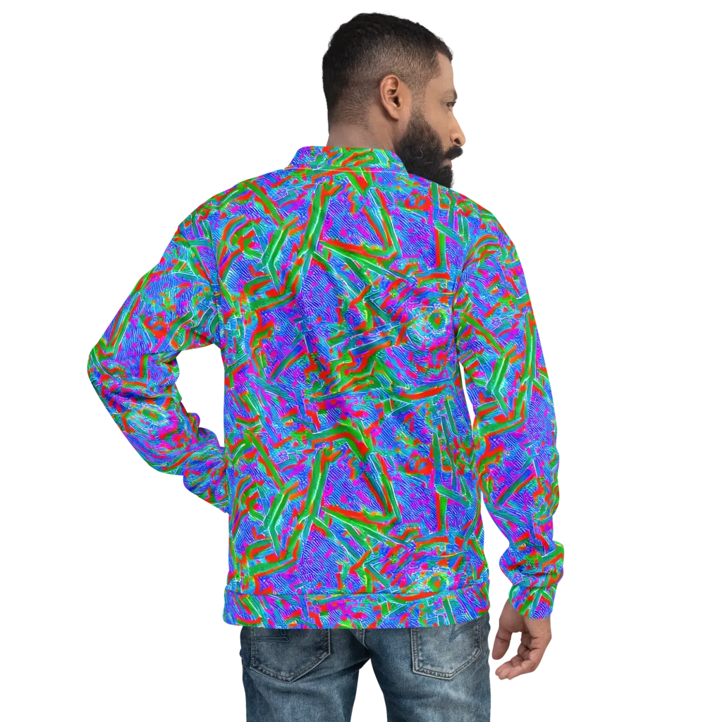 Acid Comet on Bomber Jacket — Back