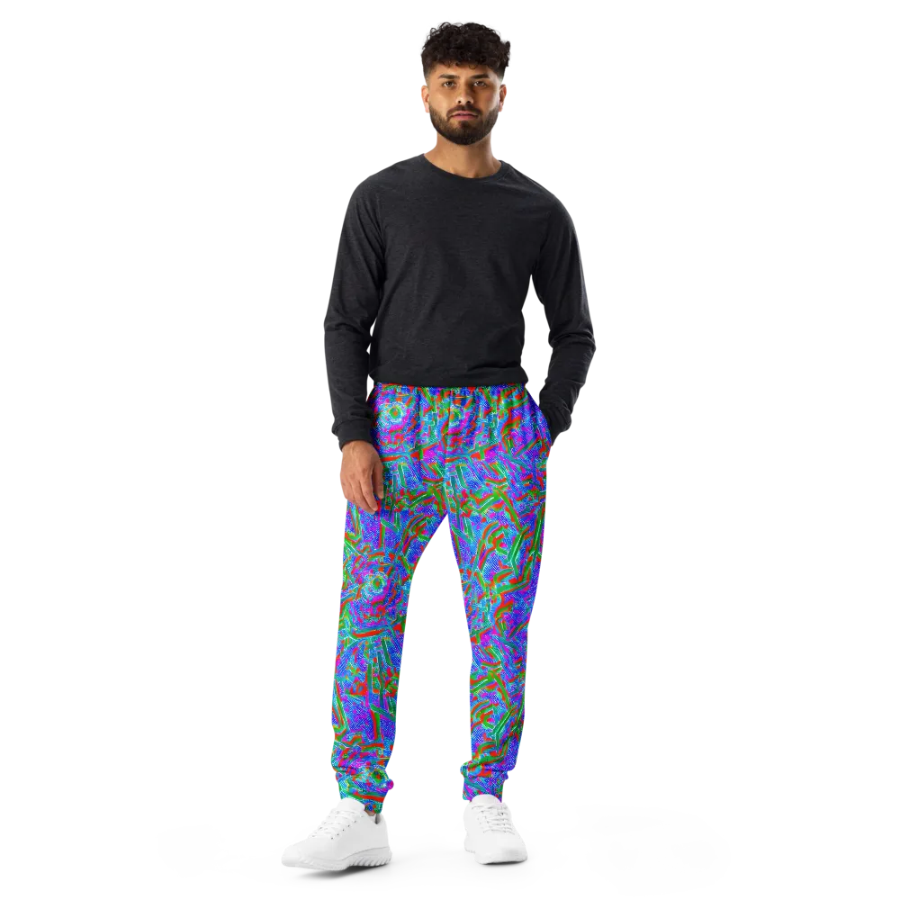 Acid Comet on Men's Joggers — Front