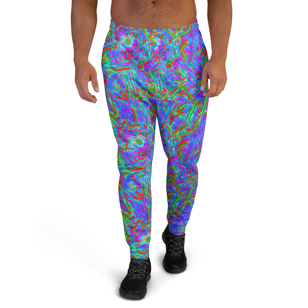 Acid Comet on Men's Joggers — Front