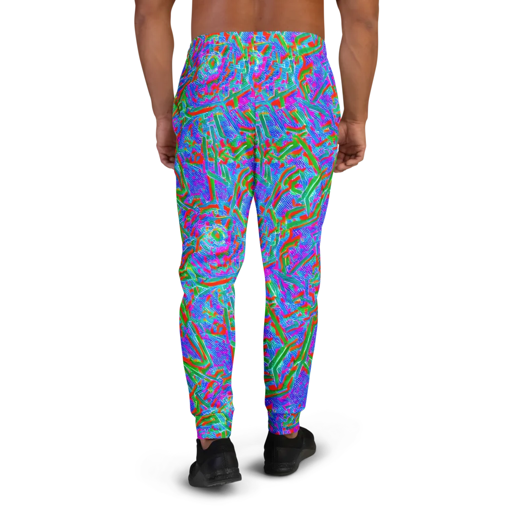 Acid Comet on Men's Joggers — Back