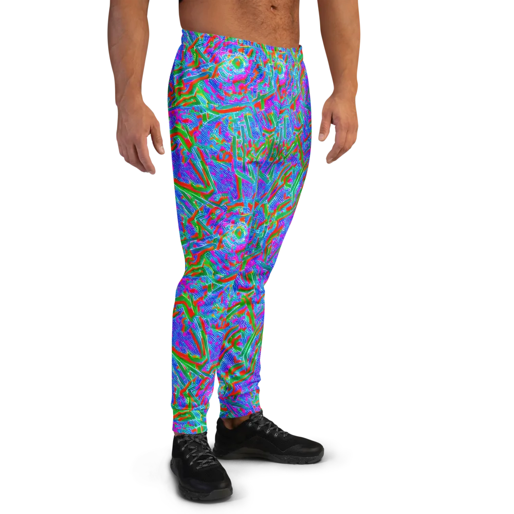 Acid Comet on Men's Joggers — Right