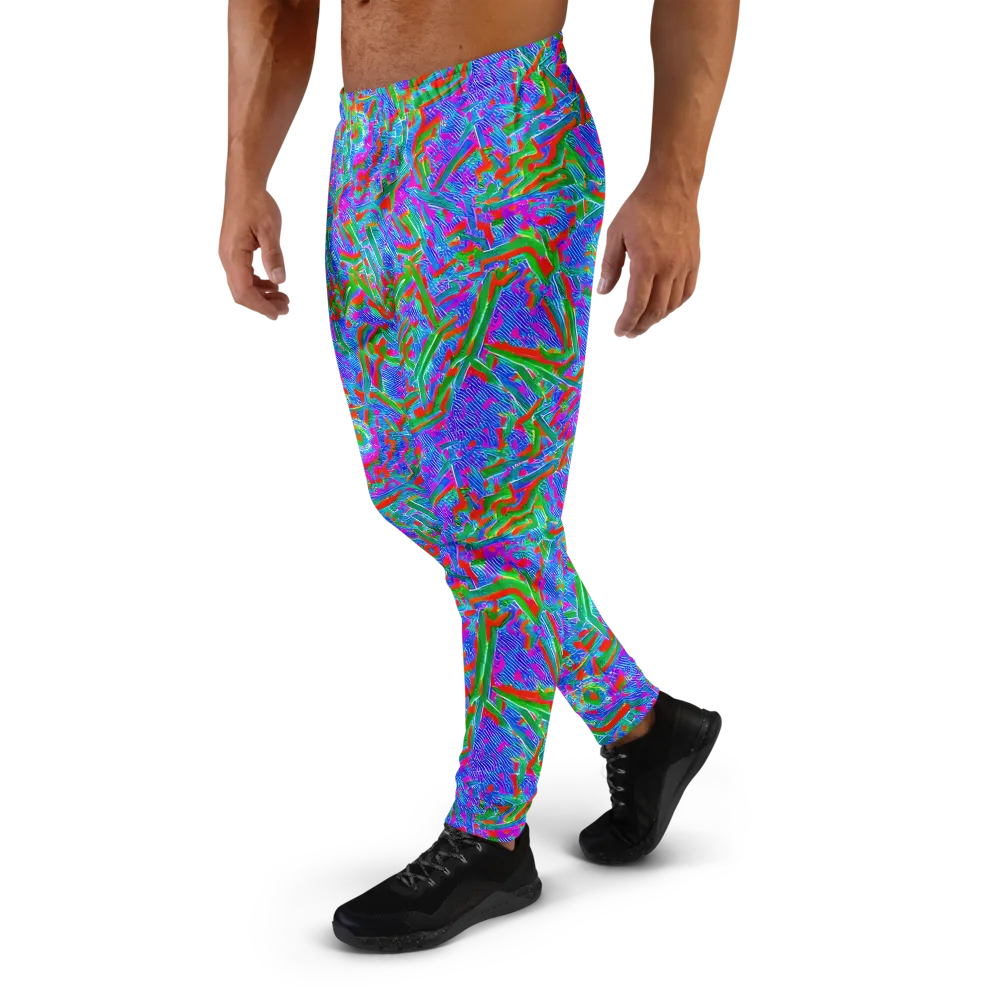 Acid Comet on Men's Joggers — Left