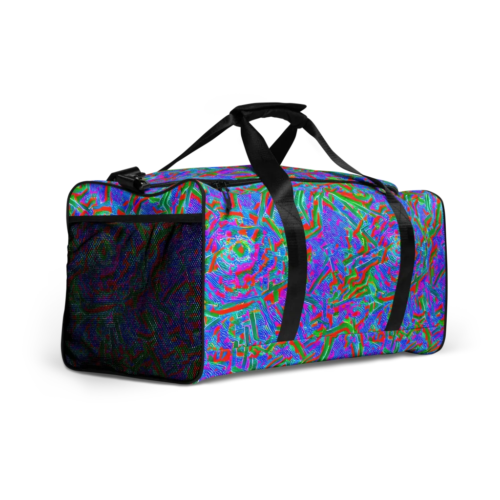 Acid Comet on Duffle Bag — Right Front