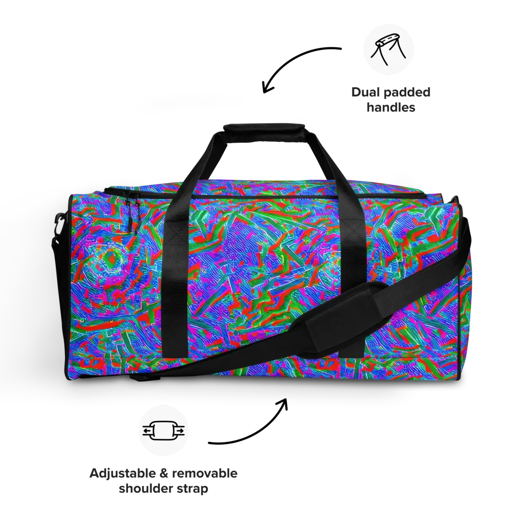 Acid Comet on Duffle Bag — Front