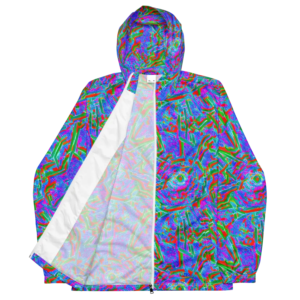 Acid Comet on Men's Windbreaker — Front