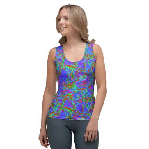 Acid Comet on a Women's Tank Top