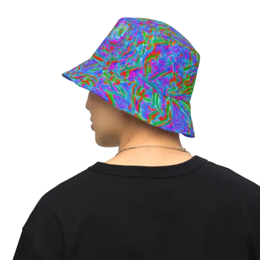 Acid Comet on a Reversible Bucket Hat