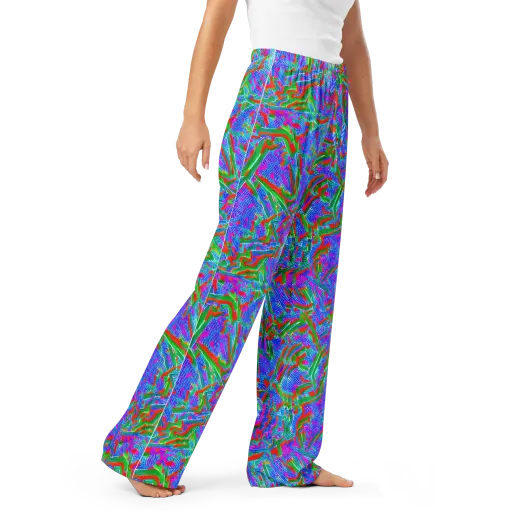 Acid Comet on a Women's Pajama Pants