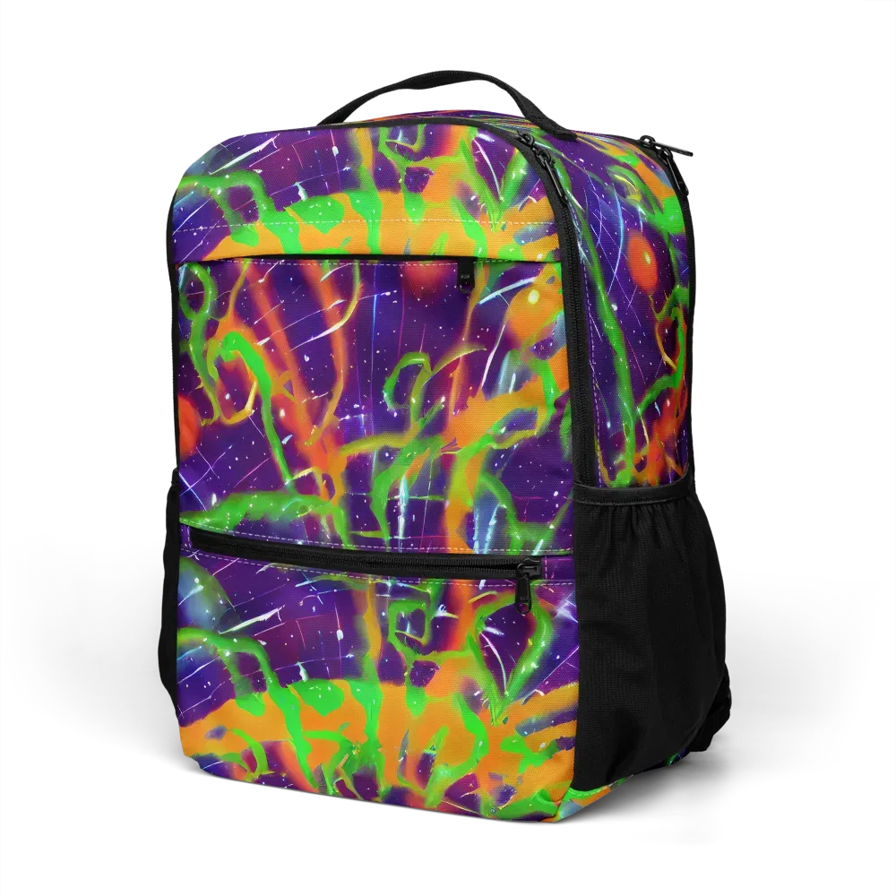 Galactic Acid on Utility Backpack — Left Front