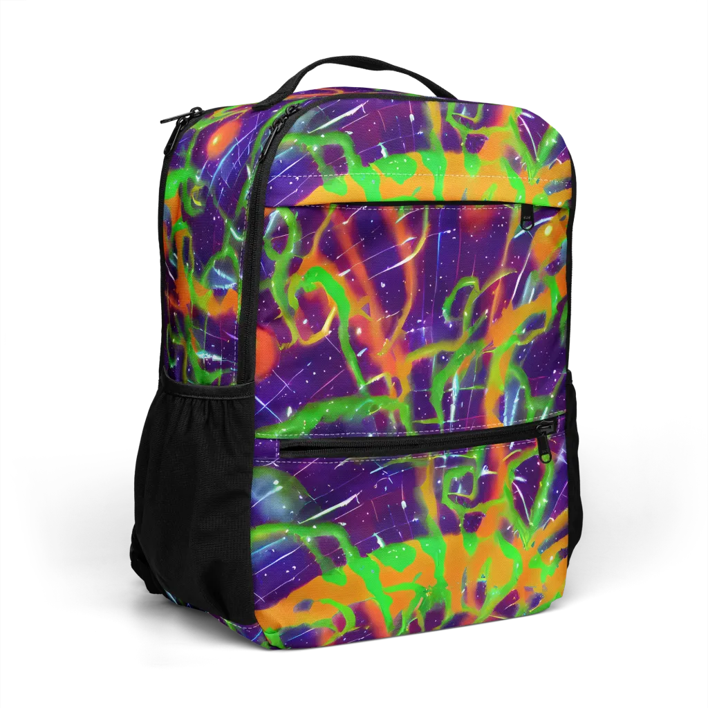 Galactic Acid on Utility Backpack — Right Front