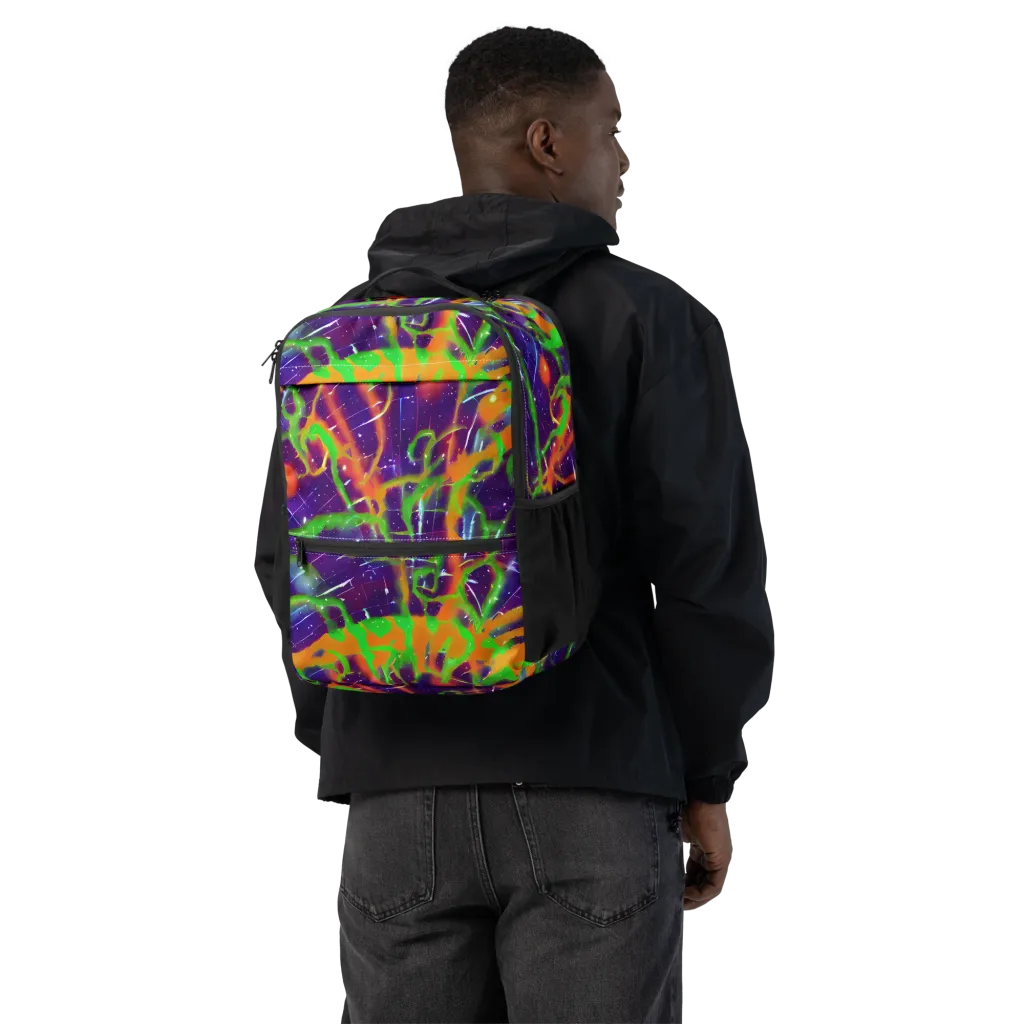 Galactic Acid on Utility Backpack — Back