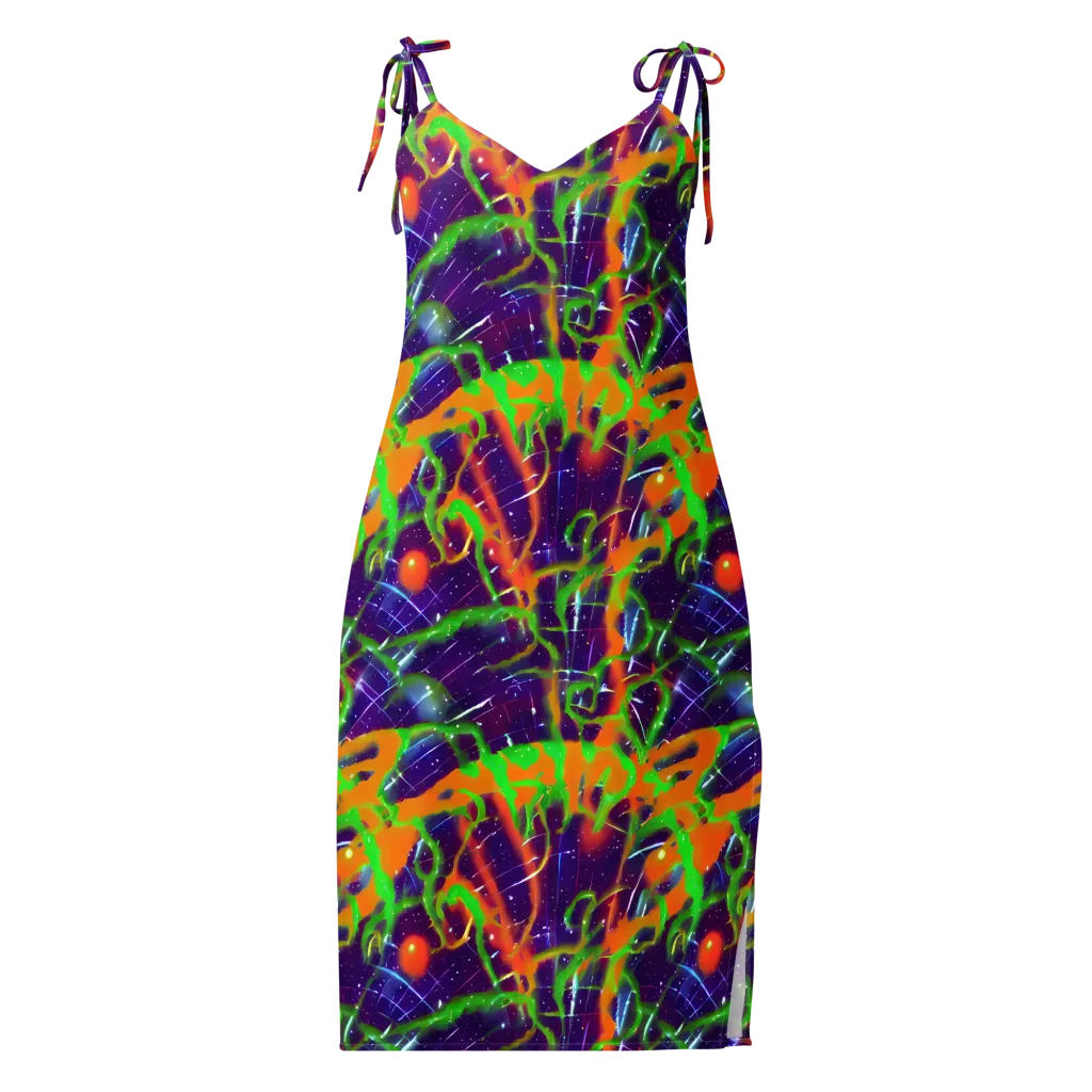 Galactic Acid on Slip Dress — Front