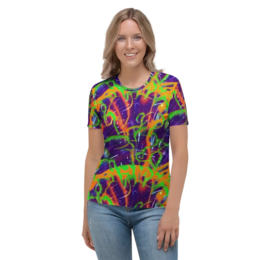 Galactic Acid on Women's Crew Neck T-Shirt — Front