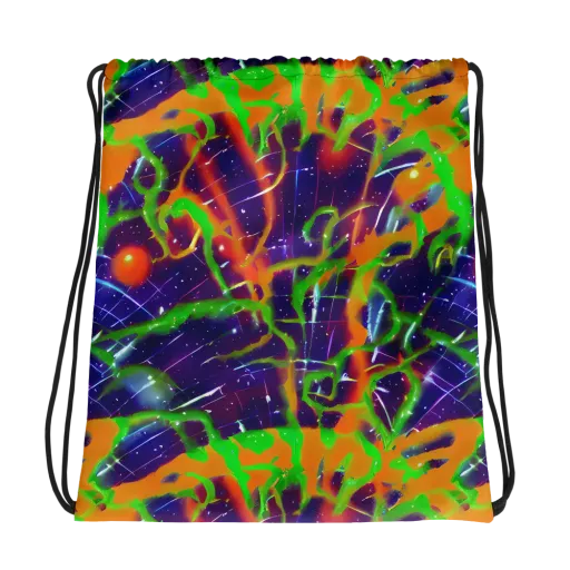 Galactic Acid on a Drawstring Bag