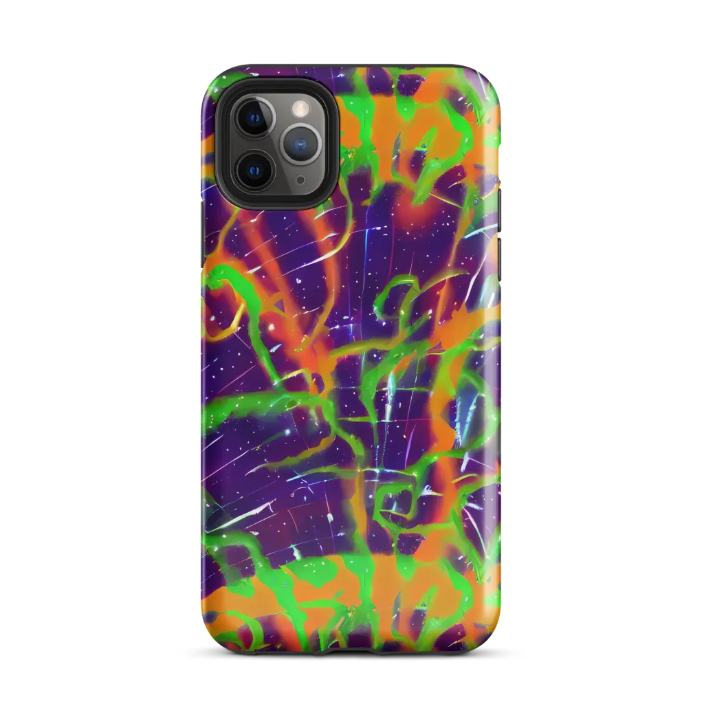 Galactic Acid on Tough Case for iPhone® — Front