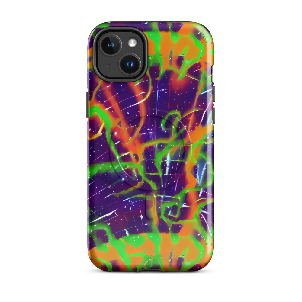 Galactic Acid on MagSafe Tough Case for iPhone® — Front