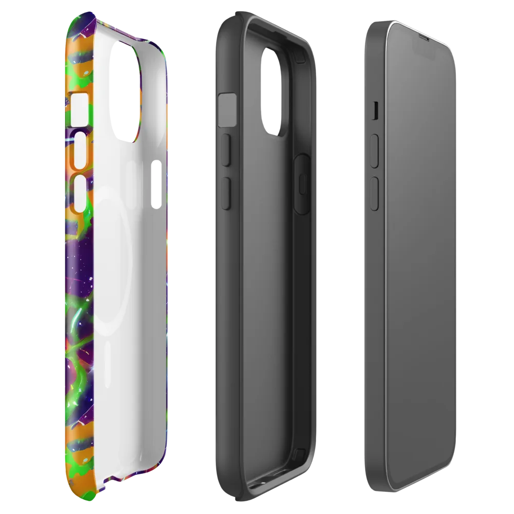 Galactic Acid on MagSafe Tough Case for iPhone® — Front
