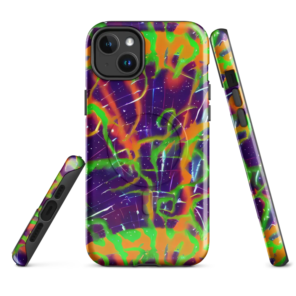 Galactic Acid on MagSafe Tough Case for iPhone® — Front