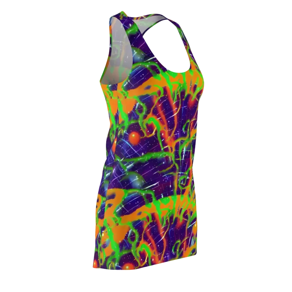 Galactic Acid on Racerback Dress — Front Side