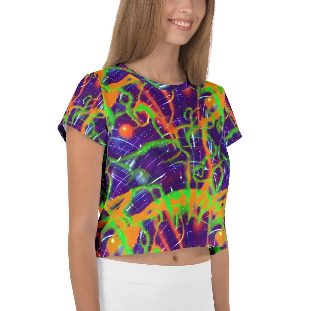 Galactic Acid on Crop Tee — Right