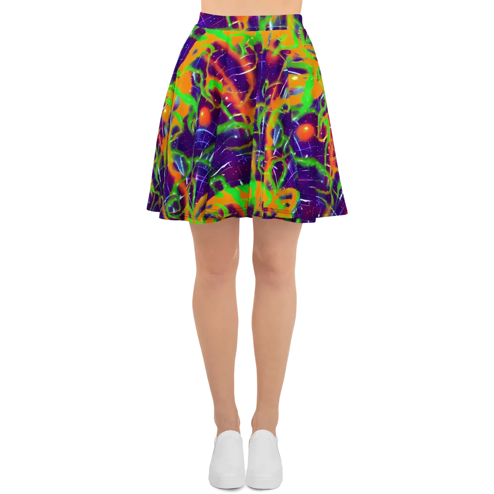 Galactic Acid on Skater Skirt — Front