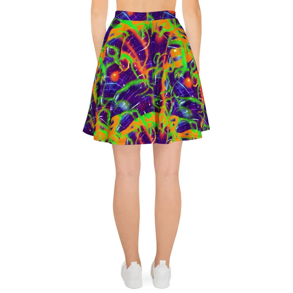 Galactic Acid on Skater Skirt — Back