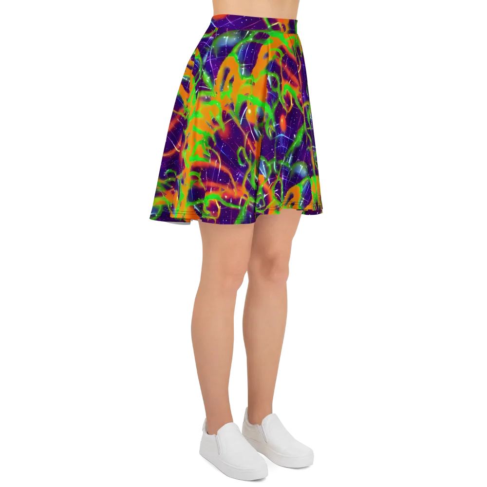 Galactic Acid on Skater Skirt — Right