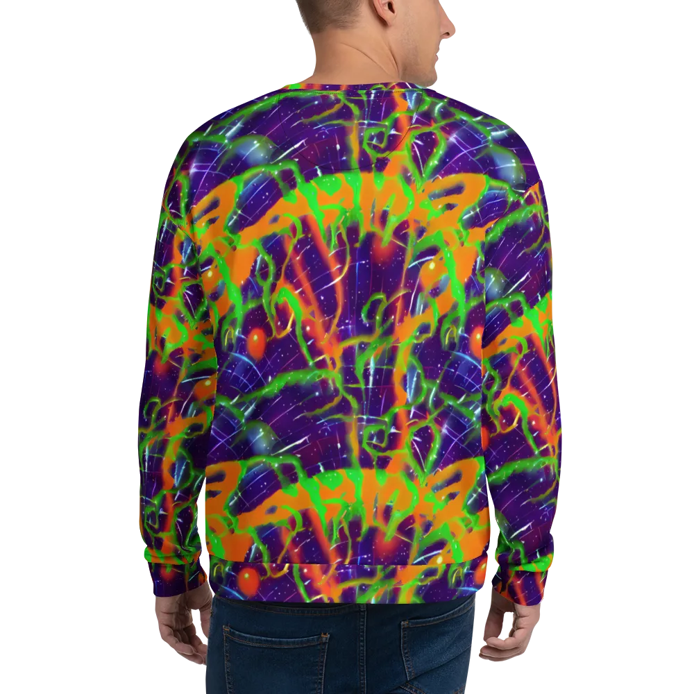 Galactic Acid on Sweatshirt — Back