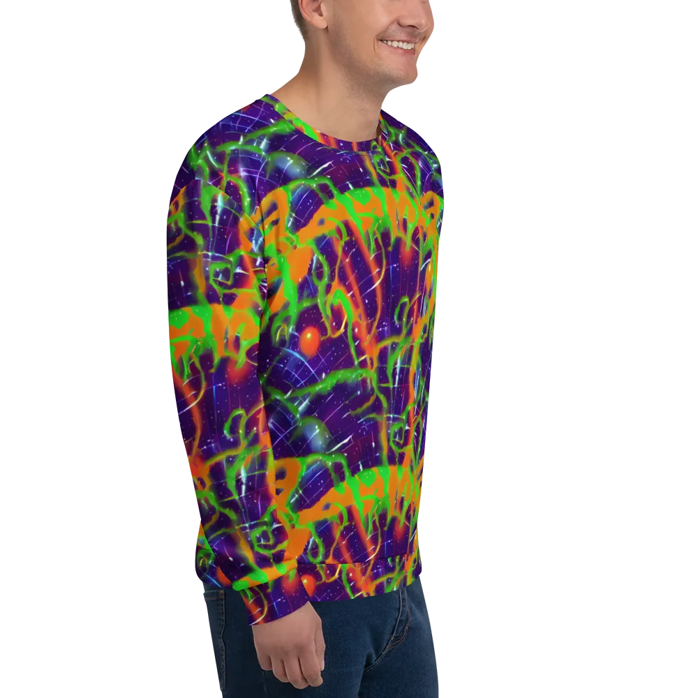 Galactic Acid on Sweatshirt — Right Front