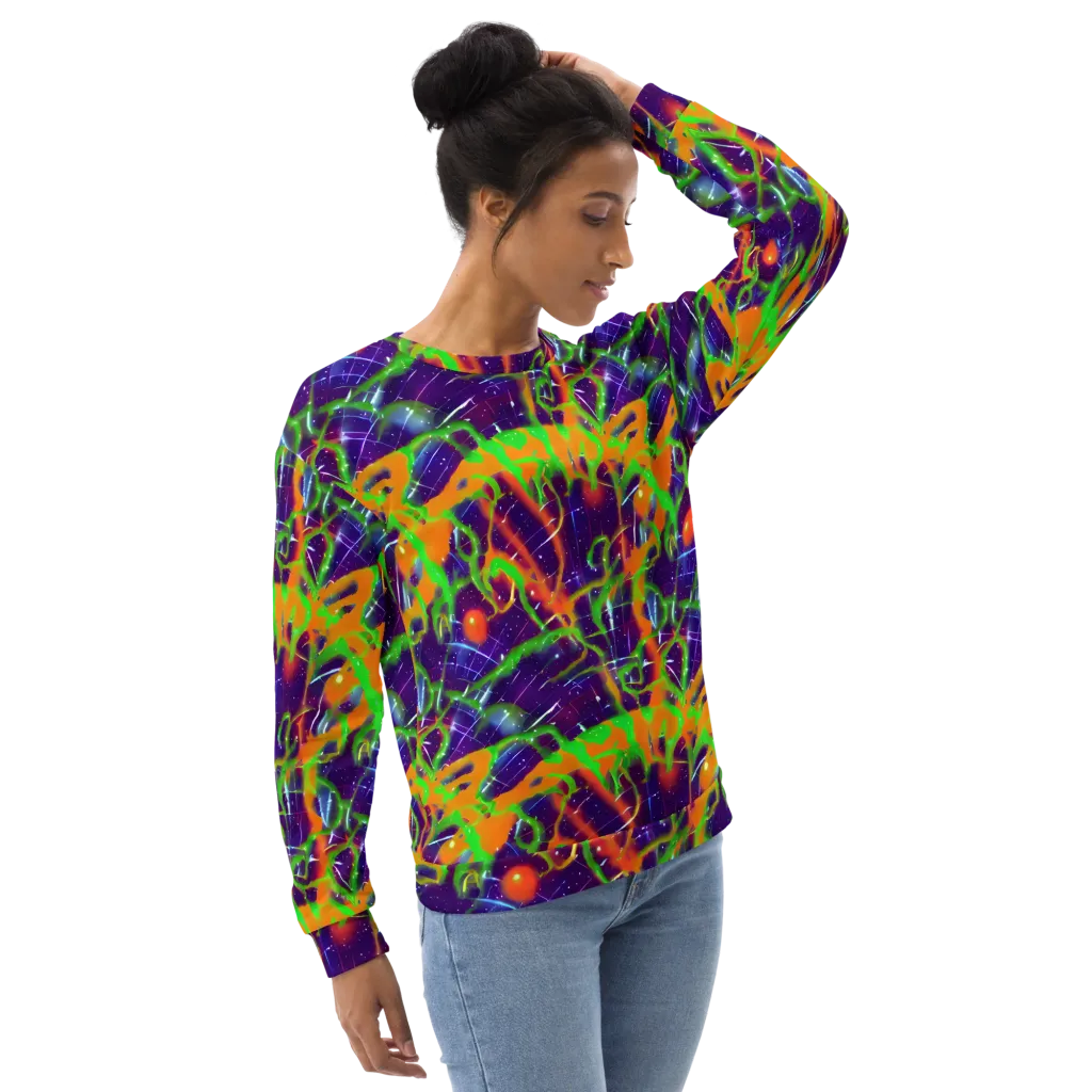 Galactic Acid on Sweatshirt — Right Front