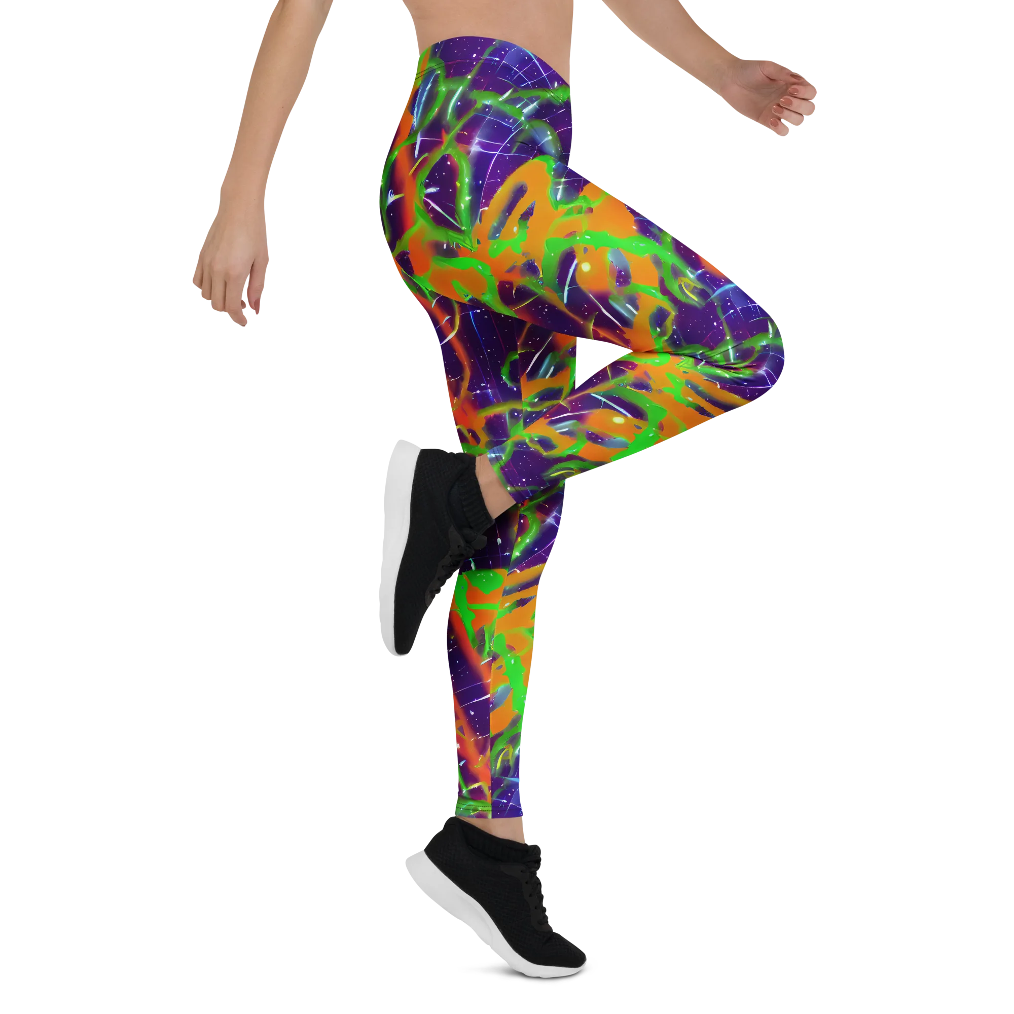 Galactic Acid on Leggings — Right