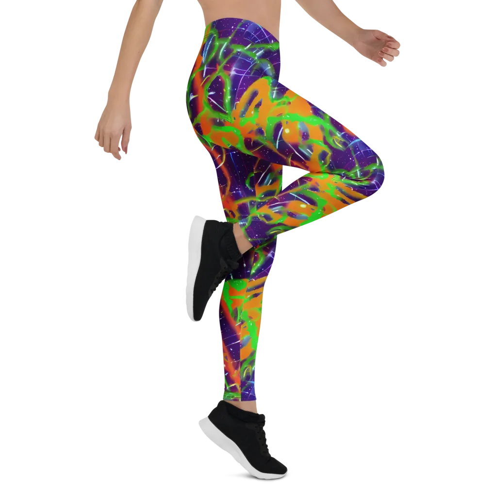 Galactic Acid on Leggings — Right